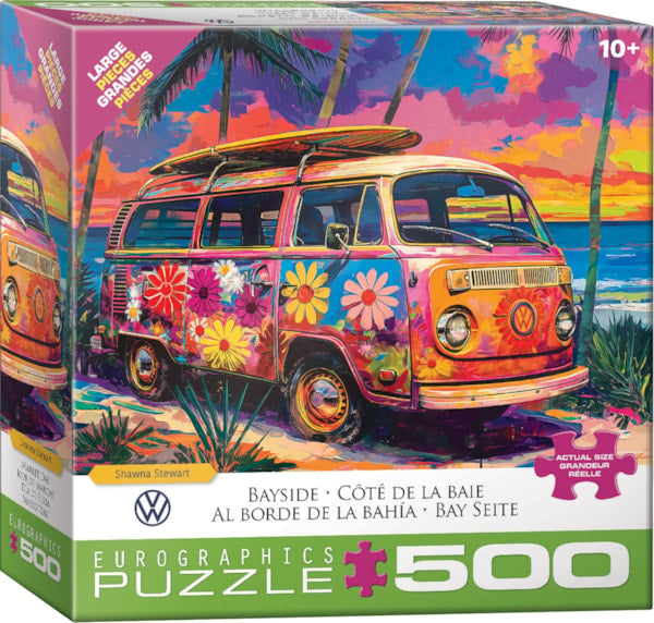 Eurographics - 500 Piece Jigsaw Puzzle - VW Bayside - Shawna Stewart