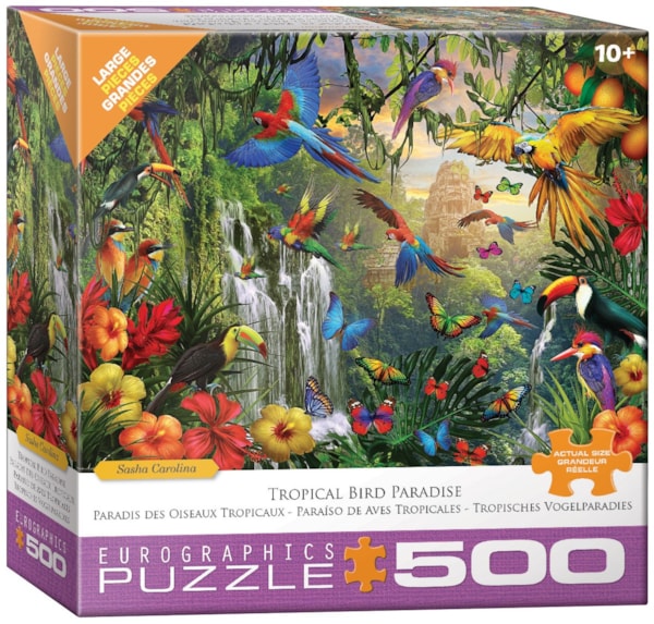 Eurographics - 500 Piece Jigsaw Puzzle - Tropical Paradise - Scarolina