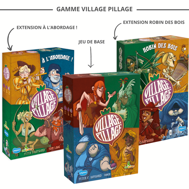 VILLAGE PILLAGE - EXT. ROBIN DES BOIS