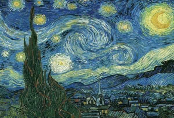 Eurographics - 5000 Piece Jigsaw Puzzle - Stary Night - Vincent Van Gogh Puzzles