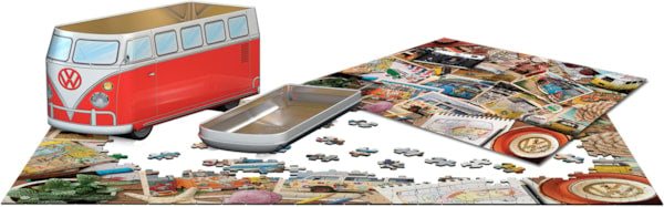 Eurographics - 550 Piece Jigsaw Puzzle - VW Bus | Tin - Road Trips