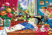 Eurographics - Sewing Machine Tin (550 Piece Puzzles)