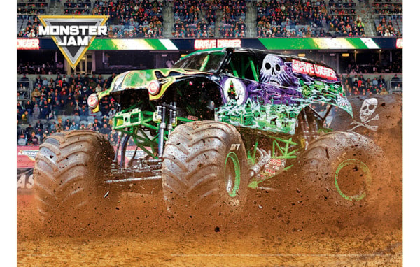 Eurographics - 550 Piece Jigsaw Puzzle - Grave Digger - Monsterjam | Tin