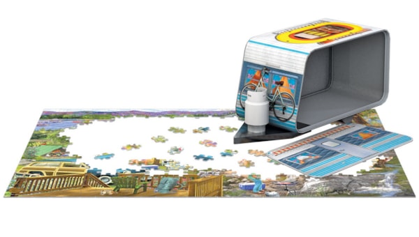 Eurographics - 550 Piece Jigsaw Puzzle - Camper Trail | Tin