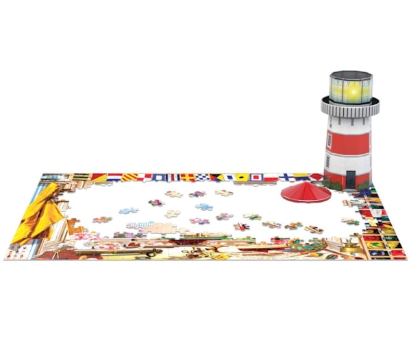 Eurographics - 550 Piece Jigsaw Puzzle - Lighthouse | Tin