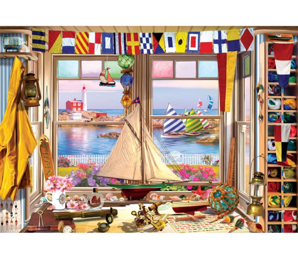 Eurographics - 550 Piece Jigsaw Puzzle - Lighthouse | Tin