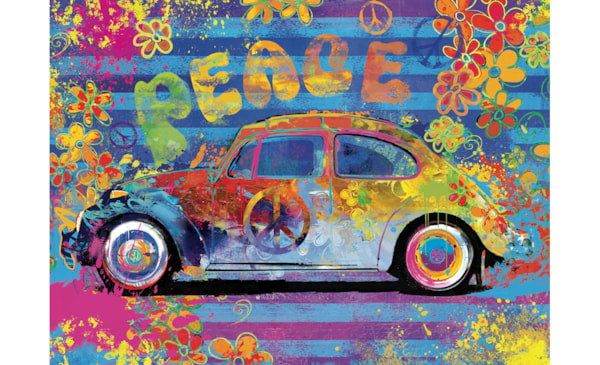 Eurographics - 550 Piece Jigsaw Puzzle - Beetle Splash | Tin