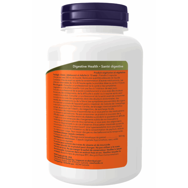 Now - Psyllium Husk 500MG 500CAP
