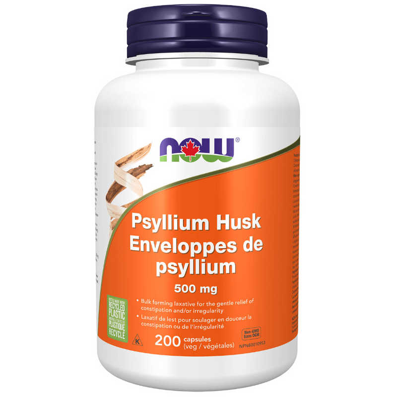 Now - Psyllium Husk 500MG 500CAP