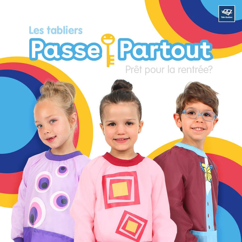APRON:PASSE-PARTOUT:MAUVE (PASSE-PARTOUT) 7/8