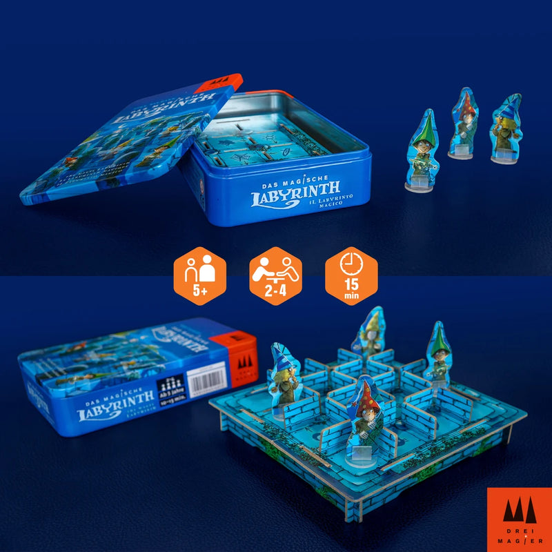 Schmidt Spiele - Magic Labyrinth Game - Metal Box