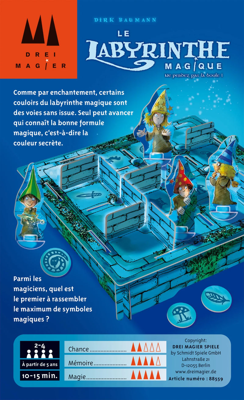 Schmidt Spiele - Magic Labyrinth Game - Metal Box