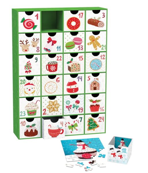 Eurographics - Advent Calendar - Sweet Christmas | 24 Jigsaw Puzzles