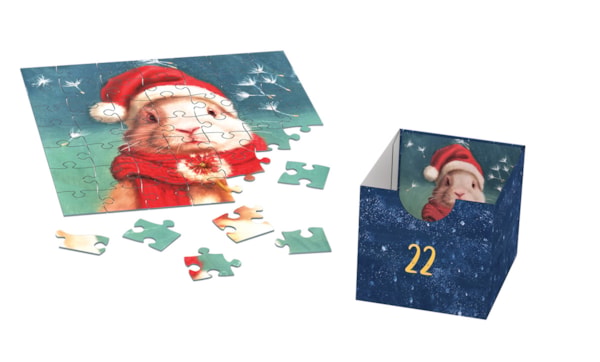 Eurographics - Advent Calendar - Christmas Animals | 24 Jigsaw Puzzles