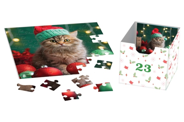 Eurographics - Advent Calendar - Christmas Whiskers | 24 Jigsaw Puzzles