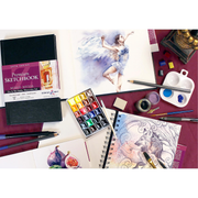 Softcover notebook Zeta: Square 270G white 26 Sheets  (7.5 x 7.5 in)