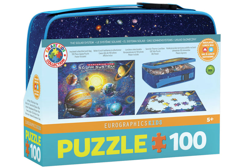Eurographics - The Solar System Lunch Bag (LUNCH BAG 100-Piece Puzzle) - Limolin 