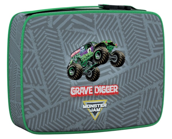 Eurographics - 100 Piece Jigsaw Puzzle - Grave Digger - Monster Jam | Lunch Bag