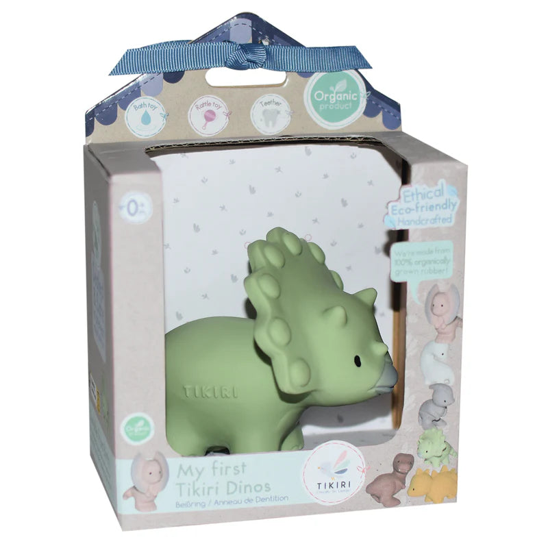 TIKIRI - TRICE NATURAL RUBBER TOY 4"H