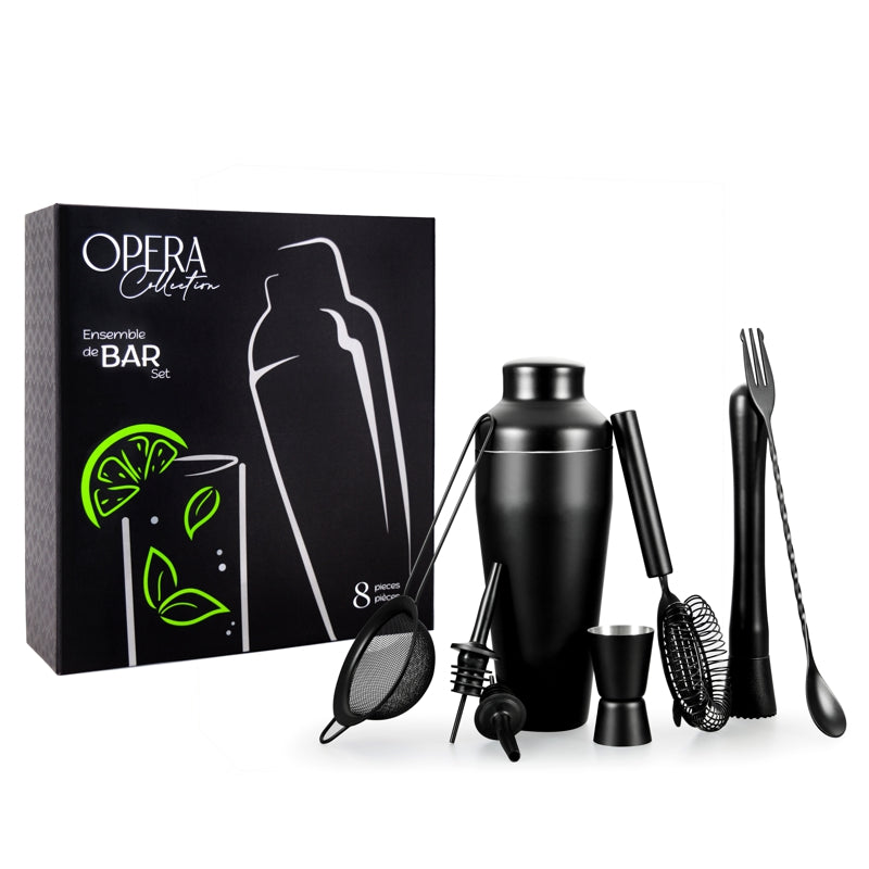 Natural Living - OPERA 8-pc Bar Set