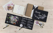 Album black hardcover 40 sheets 185G (8.3 x 6.3 in)