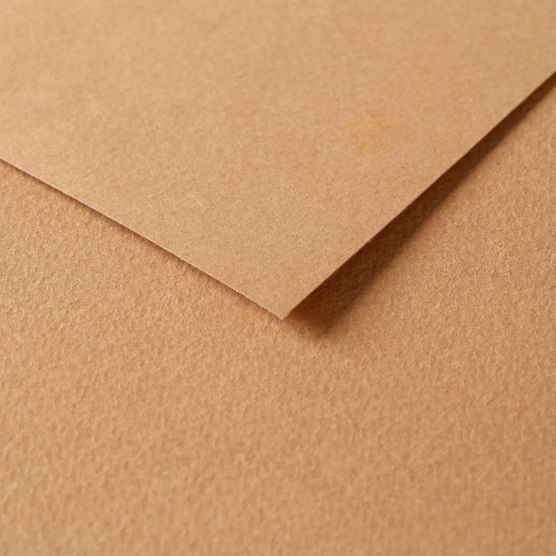 Clairefontaine Tulipe Brown coloured drawing paper – 160 gsm, 50 × 65 cm