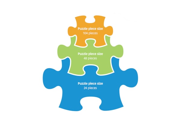 Eurographics - 104 Piece Assortment Connecting Piece | 6-Pack