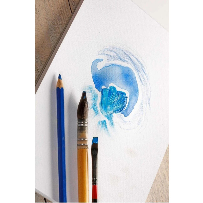Grained Paint On Glued Pads 20 sheets A5 (5.8 x 8.3 in)