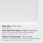 Clairefontaine Paint’On Grained pad – A4 project 2
