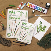Paint'On recycled paper pad 250G white 30 sheets  A4