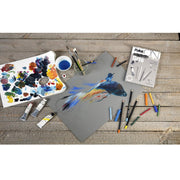 Painting on Gray A4 250G 30 sheets (8.25 x 11.75 in)