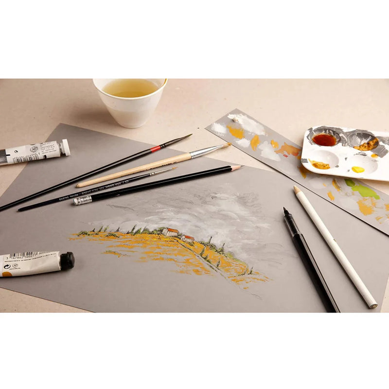 Clairefontaine - PaintON MIX11 27sh Ass.5W*3sh+6C*2sh A4