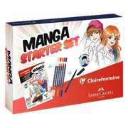 Manga Starter Set Clairefontaine A5 Manga Pad and Sketch markers