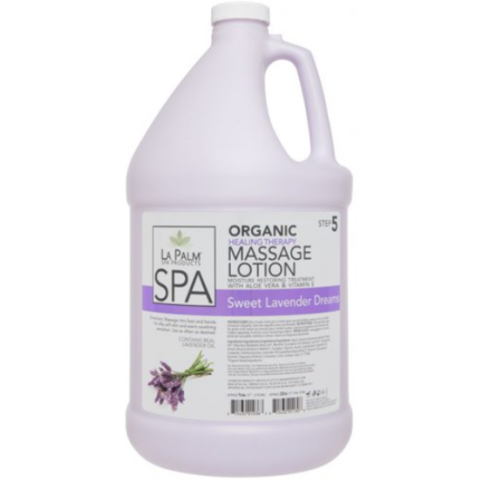 LaPalm - Healing Therapy Massage Lotion  Sweet Lavender Dreams 1 Gal