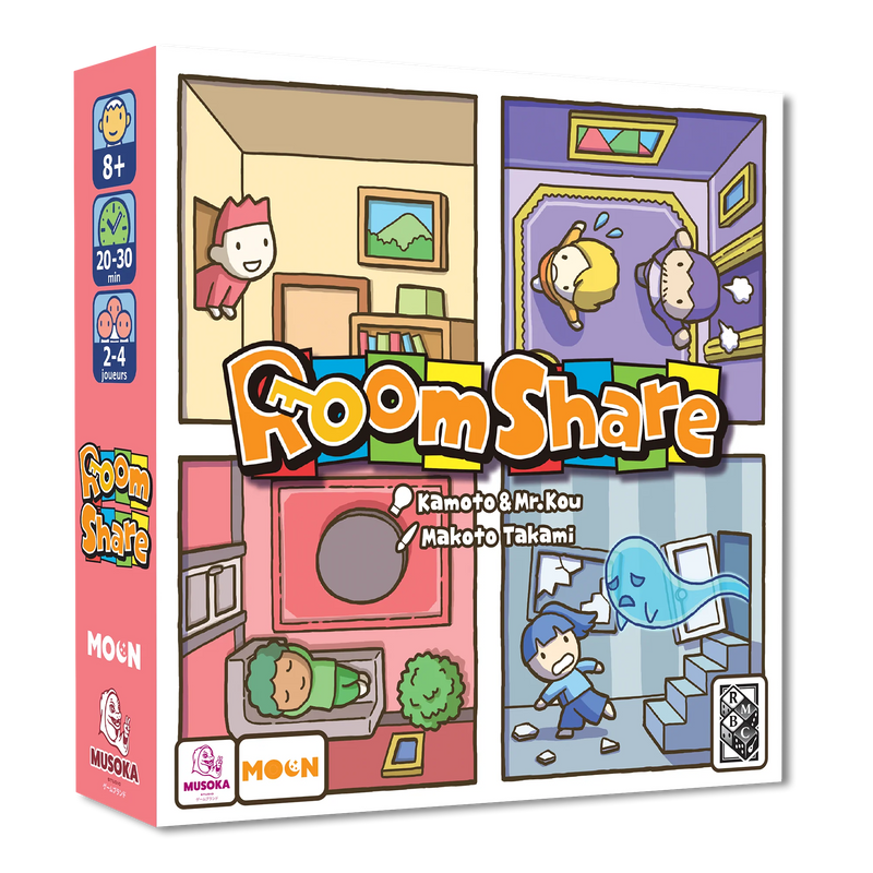 Musoka Studio Room Share French edition box in three-quarter view