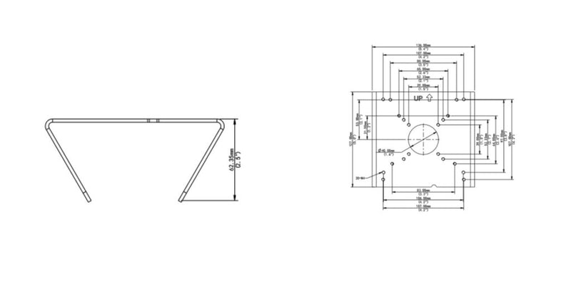 Gyration - Pole Mount Adapter ACS-J110