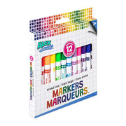ALEX - Art of Fun - Broad Line Markers 12Pk - Limolin 