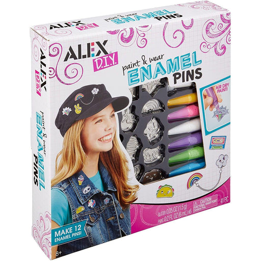 ALEX - DIY Paint and Wear Enamel Pins - Limolin 