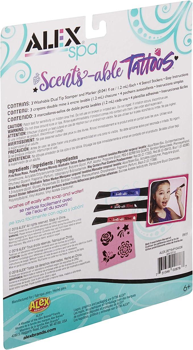 ALEX - Scents-Able Tattoos - Limolin 