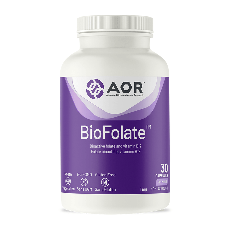 AOR - BioFolate 30caps - Limolin 