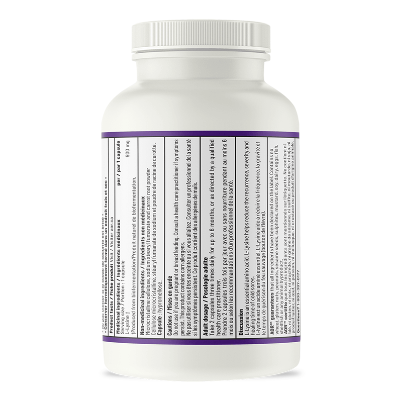 AOR - L-Lysine 150caps - Limolin 