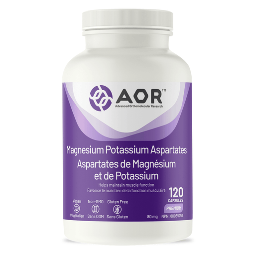 AOR - Magnesium/Potassium Aspartates 120caps - Limolin 