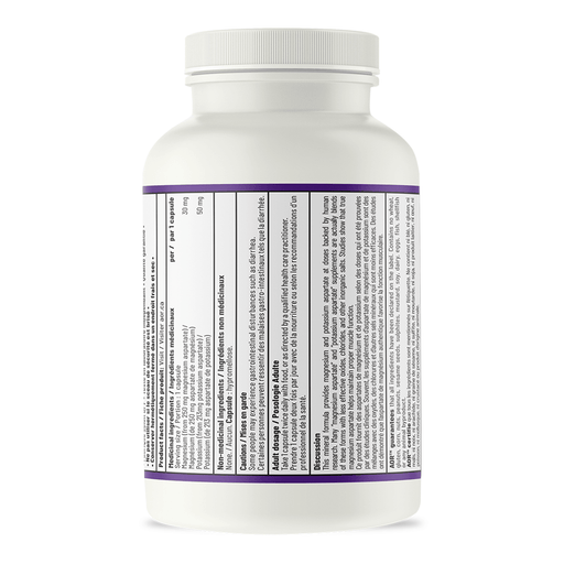 AOR - Magnesium/Potassium Aspartates 120caps - Limolin 