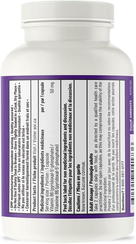 AOR - P-5-P 60s - The Most Effective Form of Vitamin B6 - Limolin 