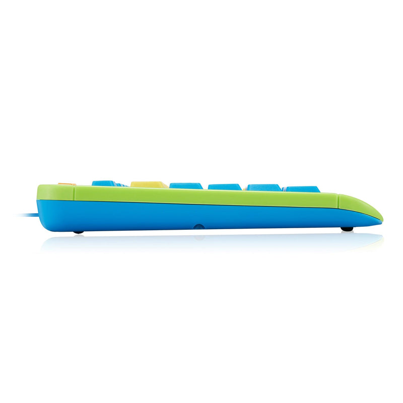 Adesso - Keyboard & Mouse Combo Wired Antimicrobial Kids Large Print - Limolin 