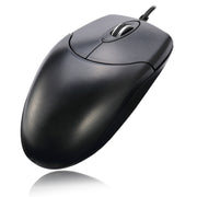 Adesso - Mouse Wired HC-3003US 3 Buttons optical scroll up to 1000dpi PC/Mac - Black - Limolin 