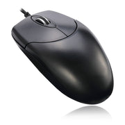 Adesso - Mouse Wired HC-3003US 3 Buttons optical scroll up to 1000dpi PC/Mac - Black - Limolin 