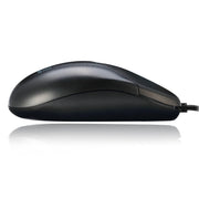 Adesso - Mouse Wired HC-3003US 3 Buttons optical scroll up to 1000dpi PC/Mac - Black - Limolin 