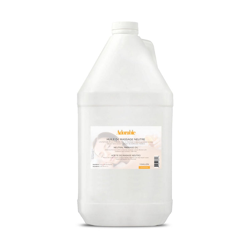 Adorable - Neutral Massage Oil 1 Gallon - Limolin 
