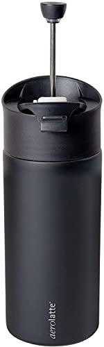 Aerolatte - Press & Go French Press Travel Mug 350ml/12oz - Limolin 